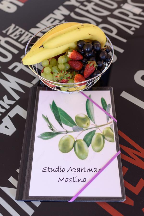 Studio Apartment Maslina Gornji Karin Szoba fotó
